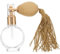 ARTSEWPLY Botella de Perfume Vintage con Pulverizador de Bombilla y Atomizador de Cristal Recargable para Diseño Elegante y Compacto para y