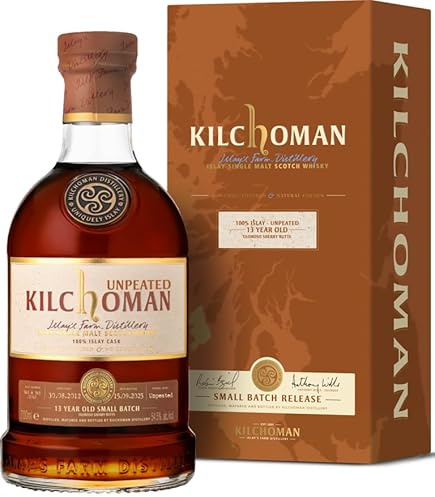Kilchoman Unpeated 13 Jahre Small Batch 100% Islay Cask Strength 2025 Single Malt Scotch Whisky 54,5% vol. 0,7l