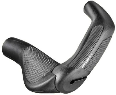 Ergon Fahrradgriff GP5, Schwarz, S, 42400070