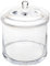 Leonardo Dose Top, 2,8 l, Höhe 20 cm, Durchmesser 18 cm, handgefertigtes Klarglas, 031305
