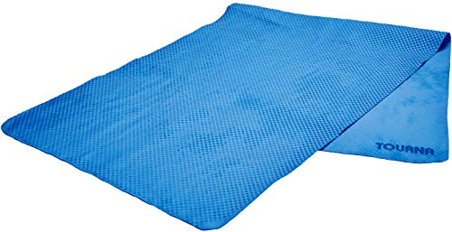 Tourna Handtuch Liqui-Cool Tube, Gemischt, blau, Einheitsgröße