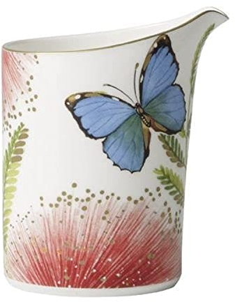 Villeroy & Boch Amazonia Milchkännchen, Edles Geschirr aus Premium Bone Porzellan, 200 ml
