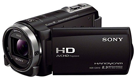 Sony CX410 Full HD Handycam with Wi-Fi - Black (55x Extended Zoom)