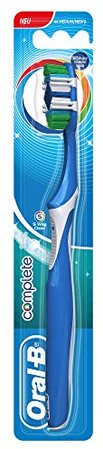 Oral-B Complete - Cepillo manual, 5 formas de limpieza, medio