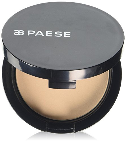Paese Cosmetics 1C Warm Beige Illuminating Covering Powder, High Coverage, 9g
