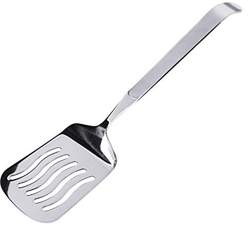 Pfannenwender, Serie BUFFET ONE, aus Edelstahl 18/10, Stiel angewinkelt, hochwertig verarbeitet/Länge gesamt: 31,5 cm | ERK