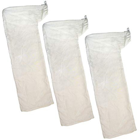 HQRP 3-Pack Dust Collector Bag Compatible with DeWalt DW745, DW744, DW744X, DWE7491RS, DWE7480, 745, 744, 744x, 7480, 7491 10-inch Tablesaws/Planers