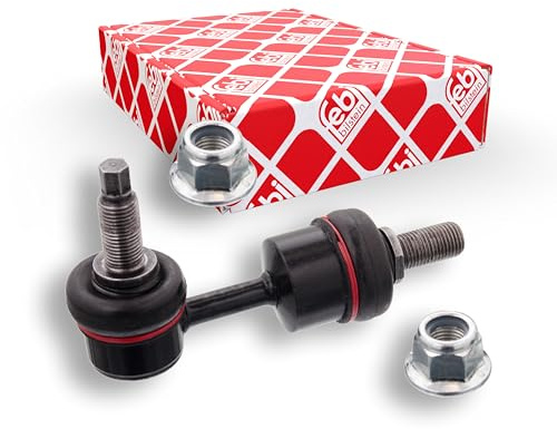 febi bilstein 102843 connecting rod with locking nut, 1 piece.