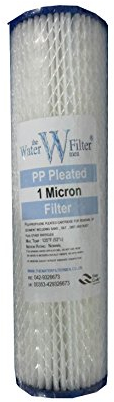 Nature 's Water Wasserfilter-Kartusche lagig waschbar und wiederverwendbar passt auf alle Unterkünften für Filter von 25 cm 1 Micron