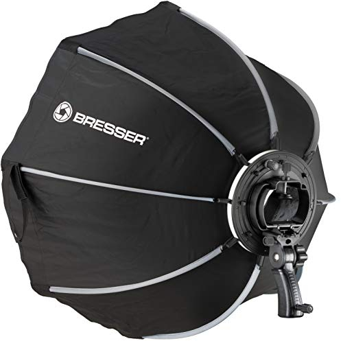 BRESSER Super Quick Schnellspann-Octabox 65cm für Kamerablitze