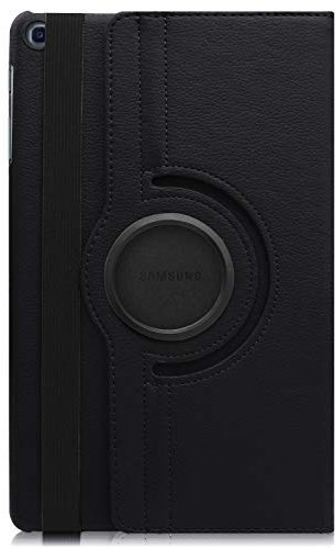 WHWOLF Tablette Coque Convient pour Samsung Galaxy Tab S6 Lite Coque Housse (SM-P610/ P615 10.4) Étui Protection, avec Support 360° Rotation Pivotant Multi-Angle Antichoc Étui Protection, Noir