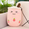 EXQULEG Bubble Tea Plüschtier Boba Kuscheltier Plüschpuppen Weiche Kuscheltier Tee Weiche Puppe Teetasse Kissen Kinderspielzeug (Rosa-Schielen,50cm)