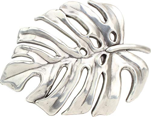 BELTINGER Gürtelschnalle Leaf 4,0 cm | Buckle Wechselschließe Gürtelschließe 40mm Massiv | Wechselgürtel bis 4cm