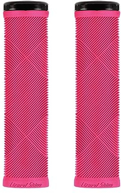 Lizard Skins Fahrradgriffe - Strata - Single Clamp Lock-On - Neon Pink