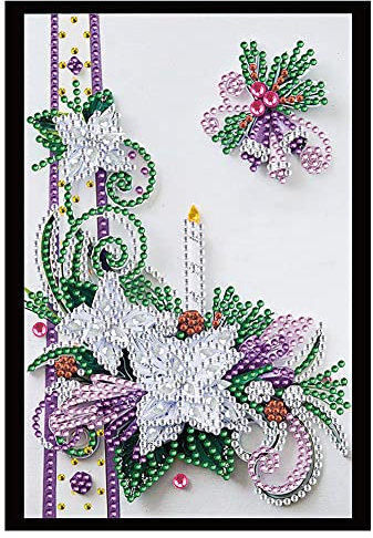 VULTRO Weihnachts-Notizbuch, teilförmig, 50 Seiten, Kunstharz, handgefertigt, Schmuck, Kinder, Studenten, Basteln, Geburtstagsgeschenke