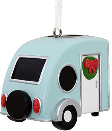 Hallmark Blauer Camper Anhänger Weihnachtsschmuck