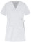 B-well Laura Kasacks - Pour femme - Pour esthéticienne, coiffeuse, masseuse, physiothérapeute, spa, Blanc., XXL