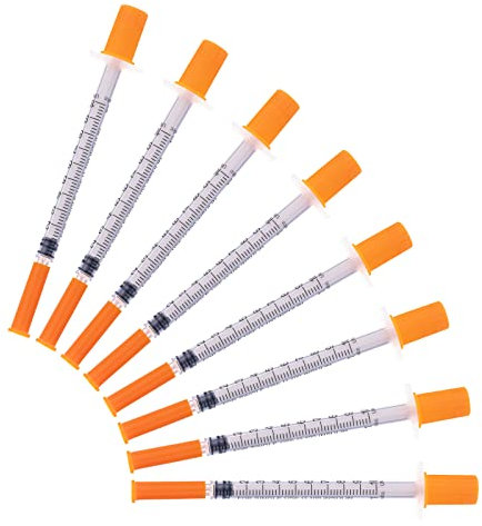 1ml 0.33x8mm Plastic Multiple Uses Measuring Tools, Individually Wrapped (20 Pack)