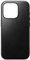 Nomad Modern Leather Case for iPhone 15 Pro - Horween Leather, MagSafe Wireless Charging, 360° Raised Edges & Drop Protection - Black