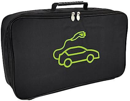 ZXCVWWE Câbles de chargement de voiture Sac de rangement Jumper Sac de transport pour chargeur de véhicule électrique Prises de charge D2S6 Prises Conteneur Équipement St