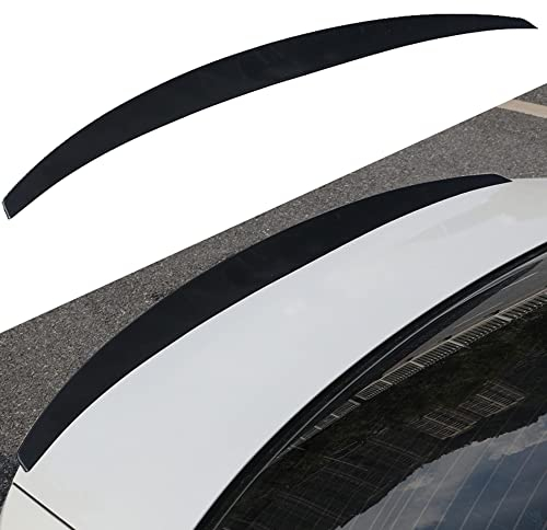 Auto Heckspoiler Spoiler für Audi A1 A3 A4 A5 A6 A7 A8 B6 B7 B8 B9 C6 C7 C8 D3 D4 D5 D6,Auto-Spoiler Kofferraumspoiler Heckflügel Außen Styling Zubehör,A/Black-A/B