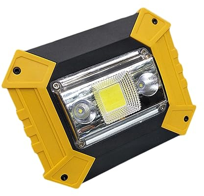Homoyoyo Tragbarer Scheinwerfer Wiederaufladbare Campingleuchte Led-arbeitslicht Wiederaufladbare Arbeitsscheinwerfer Kolbenarbeitslicht Stromausfall-leuchten Taschenlampe Blendung