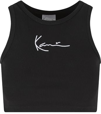Karl Kani Damen KW-TP011-001-01 Small Signature Essential Racer Rib Top