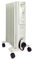 Rediffusion Oil Filled Radiator, 1500W, 7 Fin, Variable Heat, Adjustable Thermostat, Compact & Portable, Overheat Protection, Rapid Heat Convection Technology, White - REDA07S7