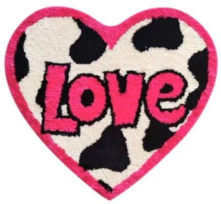 SiaBiced Gaming Chair Mat Home Floors Protector Office Chair Mat Computer Gaming Chair Mat for Valentines Day, Pink