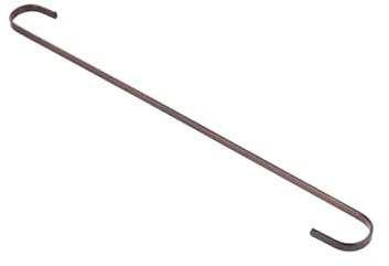 OKUMEYR Robuste S-haken Roségold Rostfreie Metallhaken Zum Einhängen Belastbar Für Küche Garderobe Bad Lager Für Töpfe Kleidung Handtücher Und Pflanzen