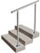 Edelstahl Gartentreppe Handlauf Outdoor/Indoor Handstütze Geländer für Treppen 100 cm Länge Sicherheit und Haltbarkeit Einfache Installation