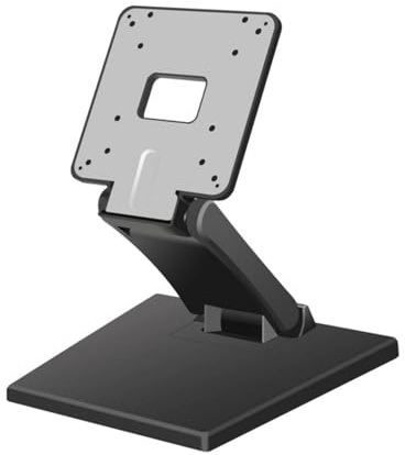 YPREWY Low Profile Monitor Stand For 13-27inch Screens Ergonomic Adjustable Desktop Mount Folding Base Monitor Stand Holder