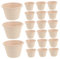 HOMOBABE 50piezas De Desechables Para Helados y Postres Recipientes De Pulp Para Yogur Perfectos