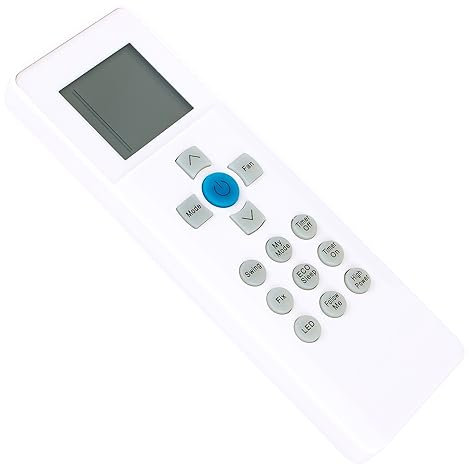VINABTY Télécommande remplacée Convient pour Carrier Toshiba AC A/C RG67N/BGEF RG67N/BGCEF RG67N10/BGEF RG67V/BGEF Climatiseur