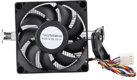 Ventola di raffreddamento CPU Zenithaur 12V, ventola silenziosa idraulica ad alta velocità 2200 giri/min con dissipatore di calore in alluminio estruso per AM2 AM3 AM3+ FM1 FM2