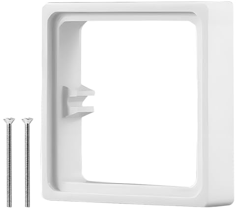 20mm Single Socket Spacer for Electrical Installations – 1 Pack ABS Light Switch Spacer Plate | Ideal for DIY & Home Renovation Projects