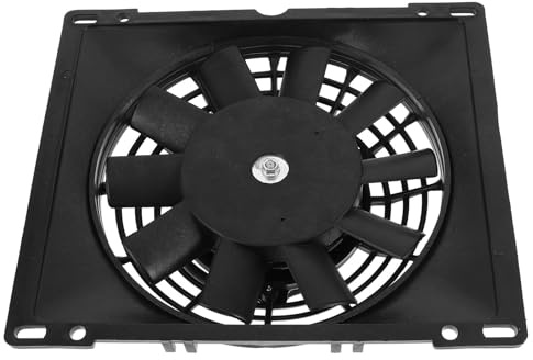 Sosoport Ventilateur de Refroidissement Huile pour Radiateur ATV Ventilateur Étanche Haute Performance pour Quad et Motocross Installation Facile