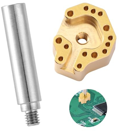 Joystick-Lötspitze mit Adapter für P4 P5 NS Pro Xbox Series X und Xbox One, Mehrfach-Lötspitze mit Hoher Wärmeleitfähigkeit und Präziser Ausrichtung zur Behebung von Stick-Drift