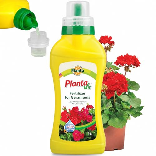 Pelargonium Liquid Fertiliser 1L Flower Feed Concentrate, makes up to 400L