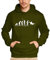 Coole-Fun-T-Shirts Sweatshirt SNOWBOARD Evolution Hoodie, oliv, XXL, 10719_Oliv-Hoodie_GR.XXL