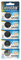5 BATTERIE A BOTTONE CR2025 LITIO 3 V PILE CR 2025