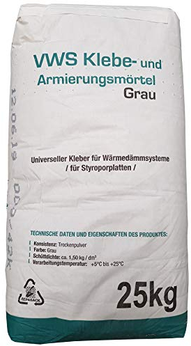 24 + Armierungsmörtel di fissaggio sacchi bauFIT 800 25 kg fibra armati grigio cemento EPS colla