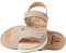 Ganter Gina-g, Sandales Compensées, femme, Beige, 42 EU