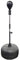 Sport-Thieme Punchingball Pro Flex | 6-Fach höhenverstellbar | Schnelligkeit, Ausdauer, Koordination | Schwarz | ø55x30 cm Standfuß | Federlänge 8 cm | 152-177 cm Höhe | befüllbar