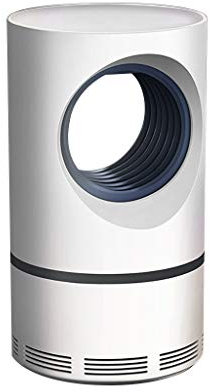 YUAFOAE Lampe Anti Moustique, Tueur De Moustique à LED, Lampe à LED PièGe à Insectes pour Inhalateur Alimenté par USB, Muet, sans Rayonnement Non Toxique, Non Chimique, pour Les Nourrissons (Blanc)