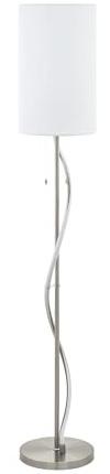 EGLO Stehlampe Espartal, 2 flammige Stehleuchte, Elegant