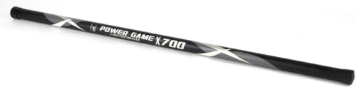 JVS Power Game X 700 - Stipprute - 7,00m - Carbonrute - Stipprute mit hohler Spitze - Schwarz/Gold