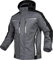Leib Wächter Flex-Line Winter Softshelljacke (grau/schwarz, 4XL)