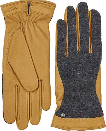 Hestra Saga Handschuhe gelb/grau