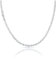 TAIPAN Rope Chain Kordelkette 3,5mm breit 60cm lang Kette aus 925 Sterlingsilber Silberkette unisex inkl. Beutel, Putztuch, Zertifikat (60)
